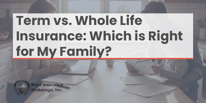 Affordable term life insurance plans in Spokane WA for families and individuals. Get personalized coverage options from Boyd Insurance Brokerage, your local experts.